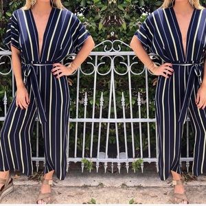 Cropped jumpsuit